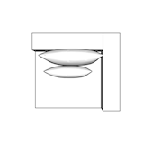 RAF Chair Fabric B - 130x115x67 cm