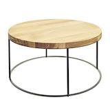 Coffee Table natural - dia 80x40cm