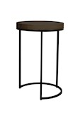 Side Table classic brown - dia 40x60cm