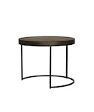 Side Table classic brown - dia 60x47cm
