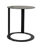 Round Side Table dia 40x45 cm - jet black