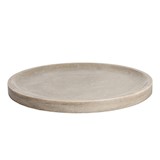 round tray 40x3 cm - sandshell