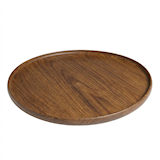 round tray 55 cm  - oak | walnut EL21