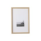 rounded gallery frame 45 x 65 cm - natural