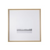 rounded gallery frame 85 x 85 cm - natural