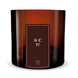 scented candle 650 gr - smokey brown