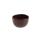 small bowl 9x5 cm - burgundy | PACKED BY 4
