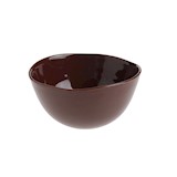 small salad bowl 16x8 cm - burgundy | PACKED BY 4