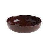 spaghetti bowl 22x4.5 cm - burgundy | PACKED BY 4