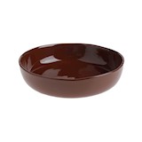 spaghetti bowl 22x4.5 cm - terra | PACKED BY 4
