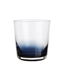 water glass 8.5 x 9h cm - blue