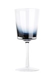 white wine glass 7.7x18.5 cm - blue