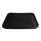 square tray 50x50 cm  - oak | jet black EL99