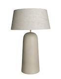 table lamp incl shade - diam 40 x 62 cm - oatmeal
