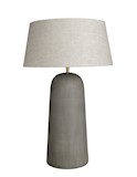 table lamp incl shade - diam 40 x 62 cm - plaza taupe