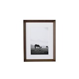 tapered gallery frame 34 x 44 cm - classic brown