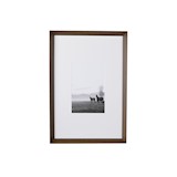 tapered gallery frame 44 x 64 cm - classic brown