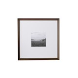 tapered gallery frame 54 x 54 cm - classic brown