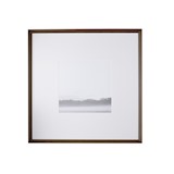 tapered gallery frame 84 x 84 cm - classic brown