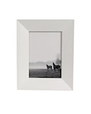 tapered table top frame 13 x 18 cm - white
