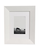 tapered table top frame 18 x 24 cm - white