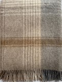 Throw 140X185 cm - classic check natural