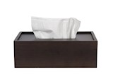 tissue box 23 x 11,5 x 9,5 cm - wenge