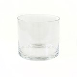 Vase/hurricane 25 x H22 cm - Clear