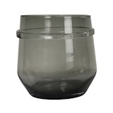 Vase/hurricane H30 cm - Sky Black