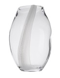 vase organic 23.5 x 33 h - clear