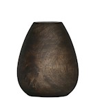 vase 5 - 10 x H12 cm - wenge